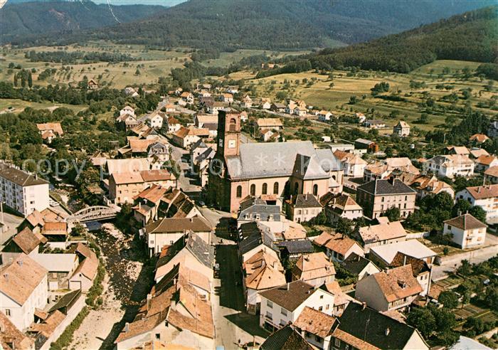 Masevaux Haut Rhin Alsace Fliegeraufnahme