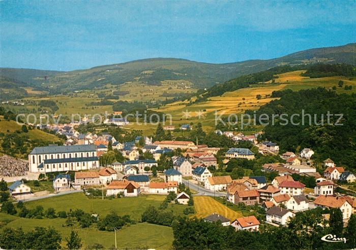 Orbey Haut Rhin Fliegeraufnahme