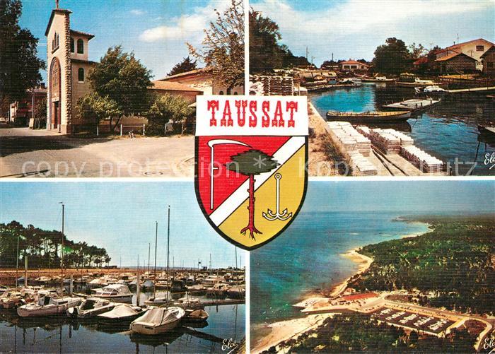 Taussat les Bains Eglise Port de Peche