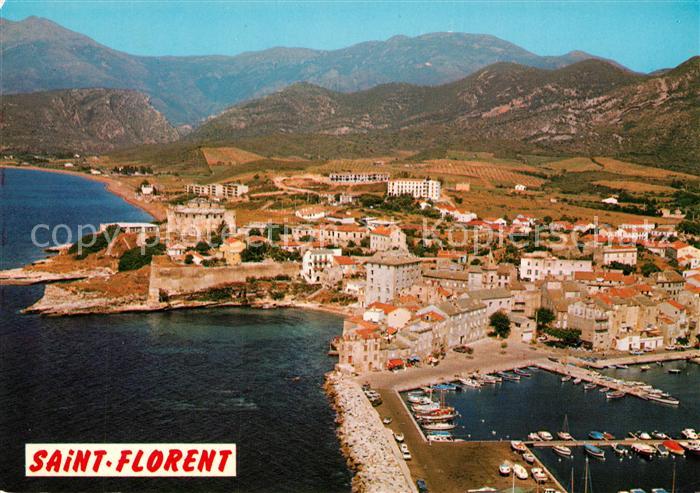 Saint-Florent Haute-Corse Fliegeraufnahme