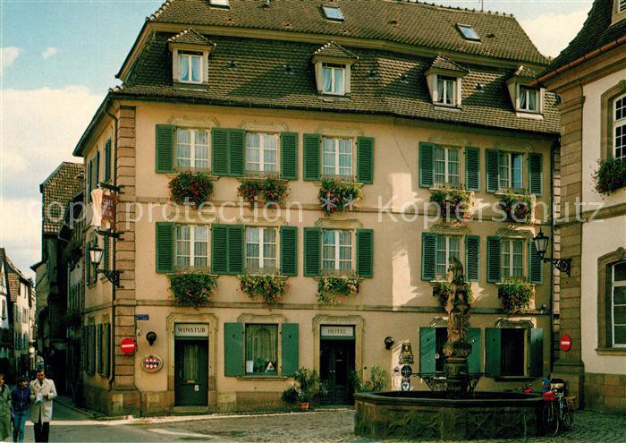 Ribeauville Haut Rhin Elsass Hotel de la Tour
