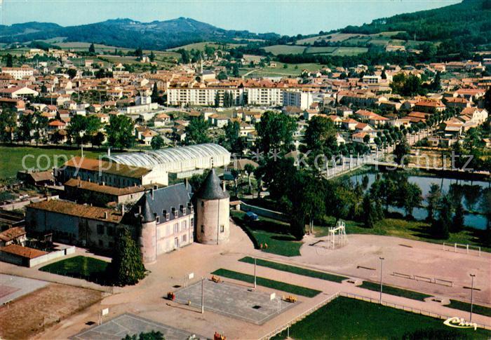 Chauffailles Fliegeraufnahme Chateau
