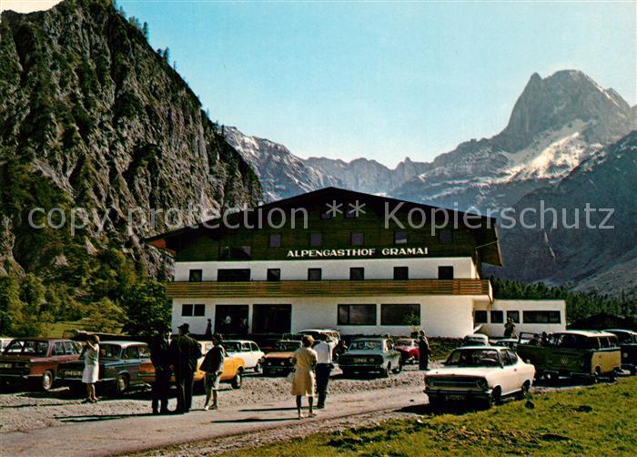 Pertisau Achensee Alpengasthof Gramai Falzturntal Karwendelgebirge
