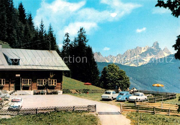 Flachau Almgasthaus Sattelbauer Dachstein