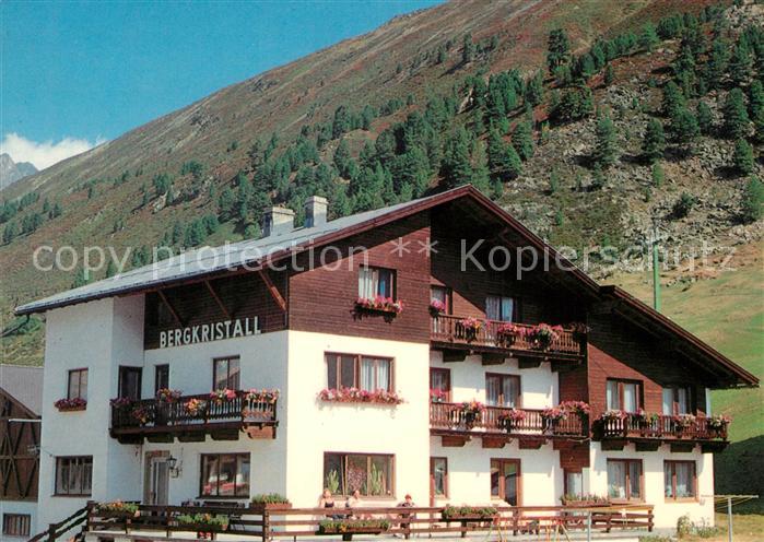 Obergurgl Soelden Tirol Haus Bergkristall
