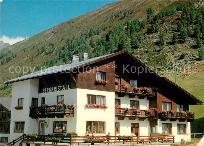 Obergurgl Soelden Tirol Haus Bergkristall