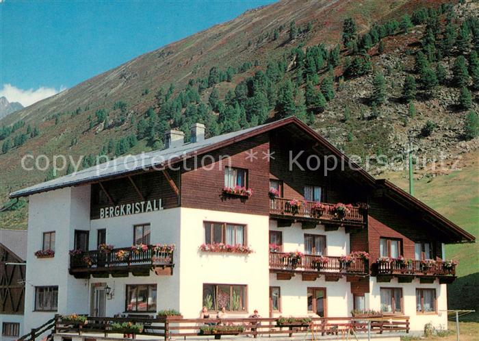 Obergurgl Soelden Tirol Haus Bergkristall