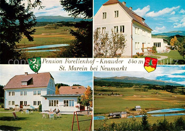 St Marein bei Neumarkt Steiermark Pension Forellenhof Knauder