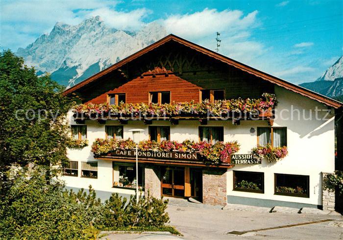 Lermoos Tirol Cafe Simon Zugspitze
