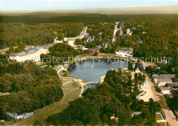 Bagnoles-de-l Orne Fliegeraufnahme Lac