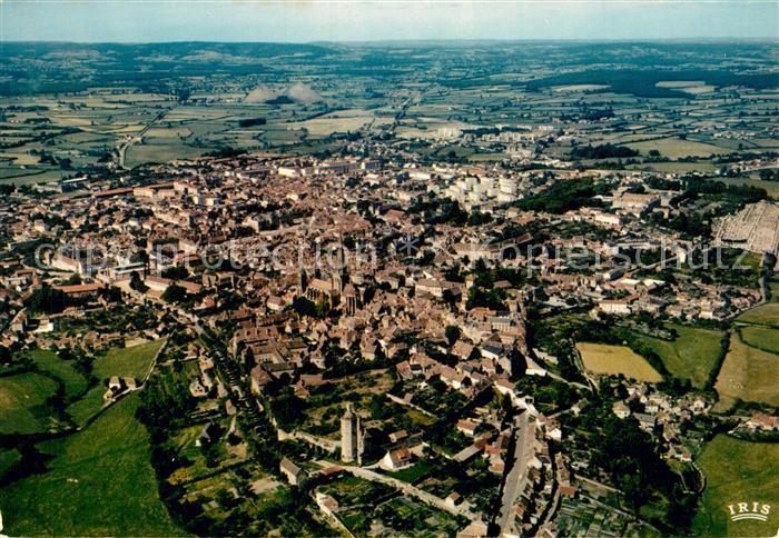 Autun Fliegeraufnahme