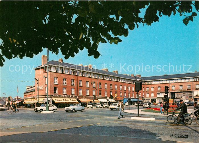 Abbeville 80 Somme Place de Hotel de Ville