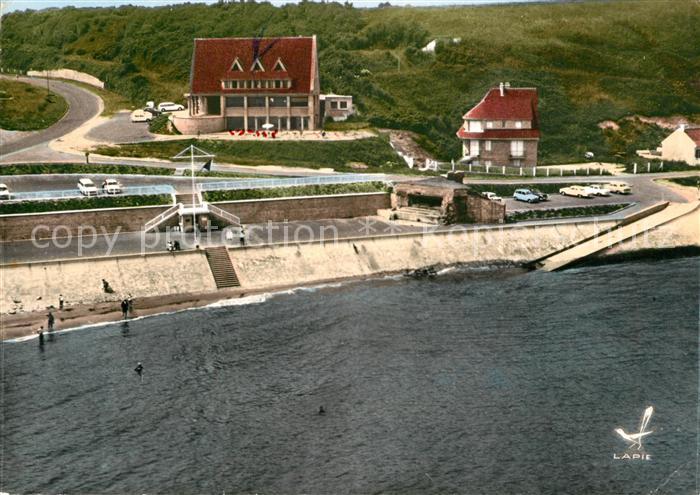 Vierville-sur-Mer Fliegeraufnahme Hotel du Casino