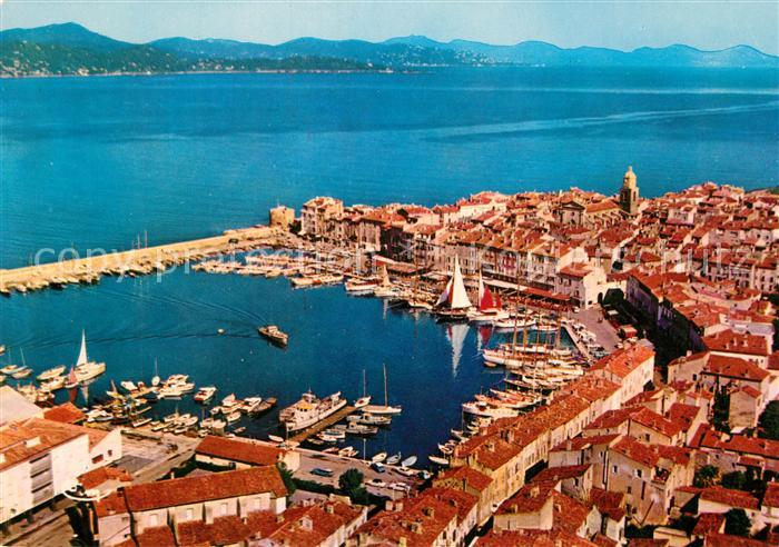 Saint Tropez Var Fliegeraufnahme Port