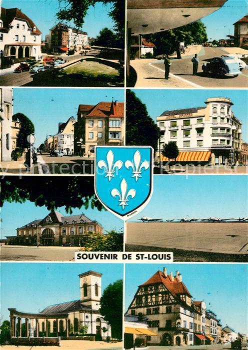 Saint-Louis Elsass Frontiere Franco-Suisse Bourgfelden Gar