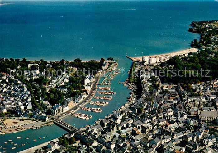 Le Pouliguen Fliegeraufnahme Port