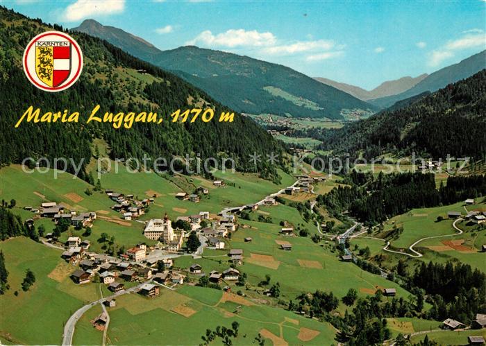 Maria-Luggau Fliegeraufnahme
