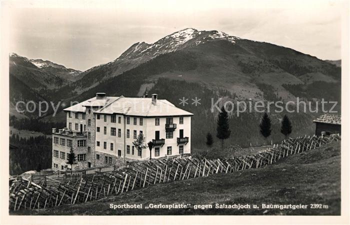 Krimml Sporthotel Gerlosplatte Salzachjoch Baumgartgeier