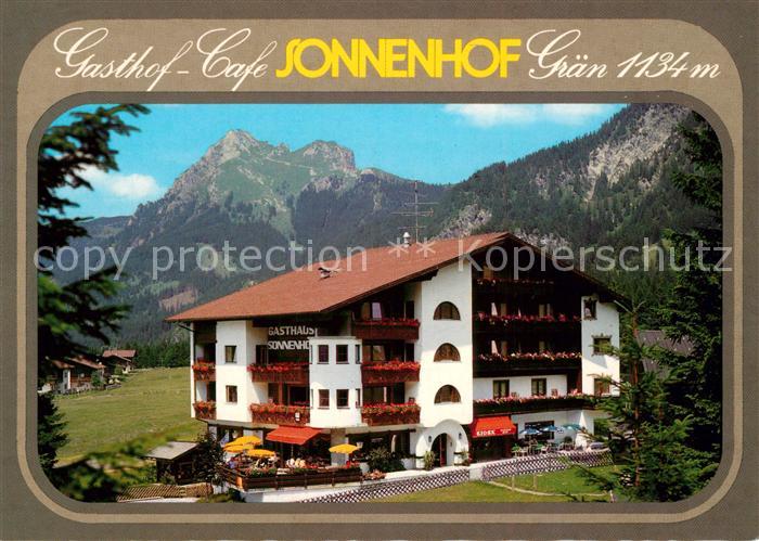 Graen Tirol Gasthof-Restaurant Sonnenhof