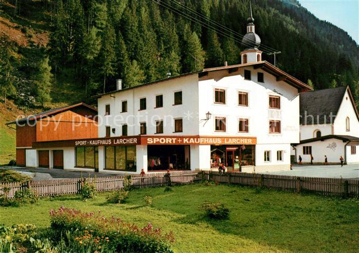 Feichten Kaunertal Sport-Kaufhaus-Pension Larcher