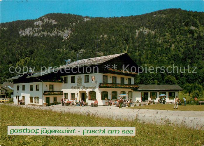 Fuschl See Salzkammergut Gasthof Jägerwirt