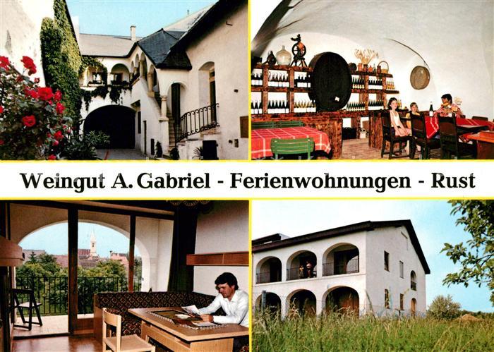Rust Burgenland Weingut A. Gabriel Gaestehaus Ferienwohnungen