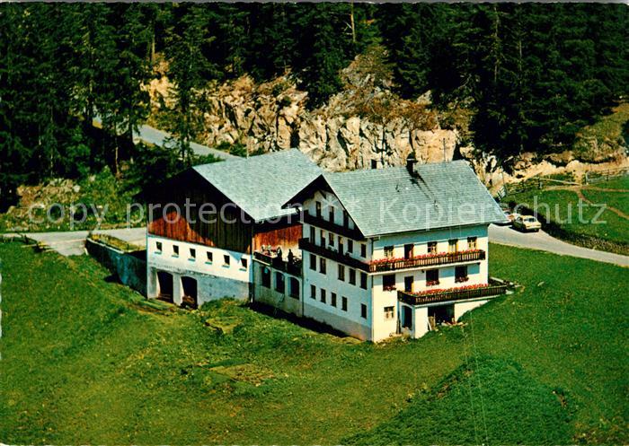 Puschlin Gasthof-Pension Alpenrose Fliegeraufnahme