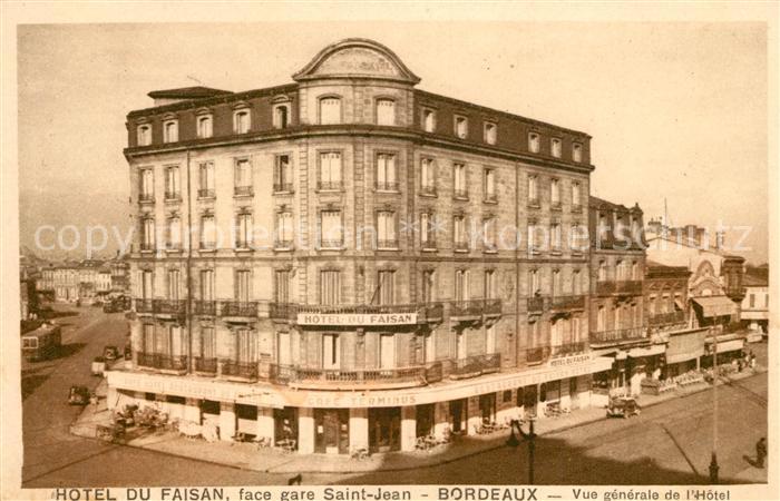 Bordeaux Hotel du Fasain Face Gare Saint-Jean