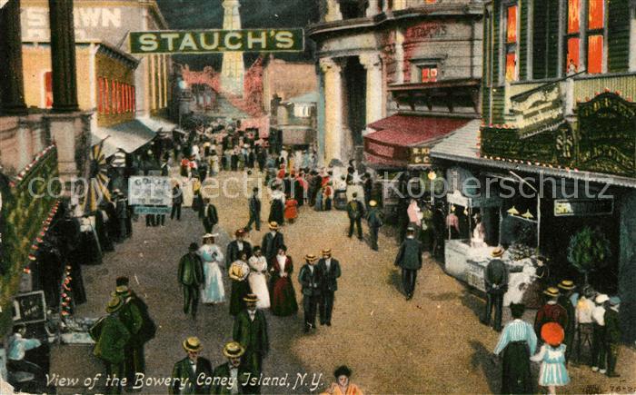 Coney Island New York Bowery