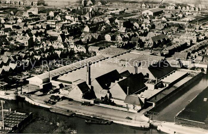 Aalsmeer Fliegeraufnahme Auktionszentrale