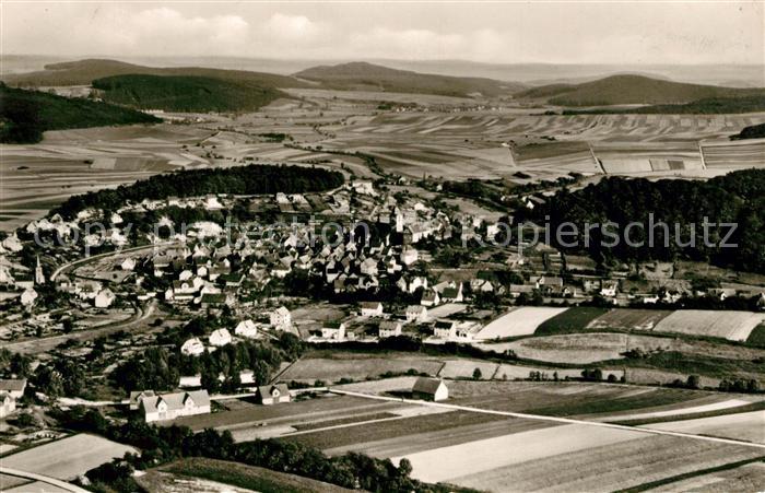 Naumburg Hessen Fliegeraufnahme