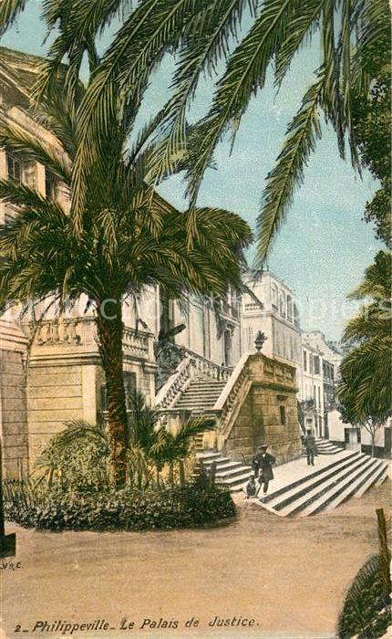 Philippeville Algerien Palais de Justice