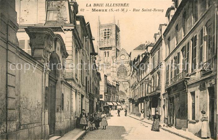 Meaux Seine et Marne Rue Saint-Remy