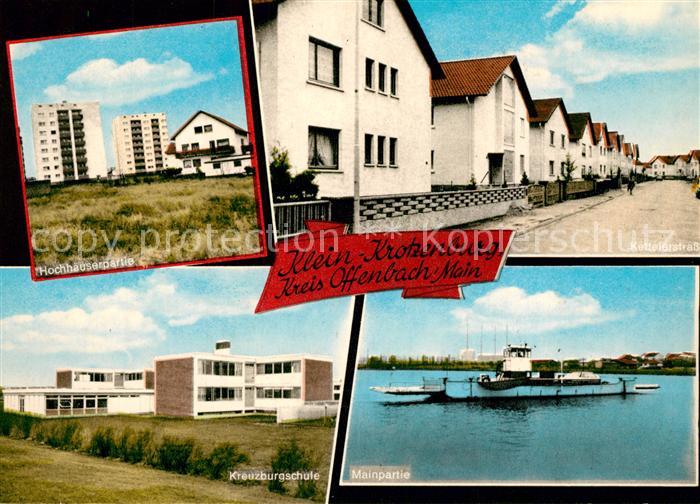 Klein-Krotzenburg Hochhaeuser Kettelerstrasse Kreuzburgschule