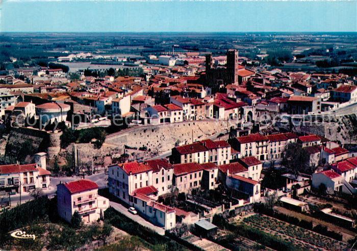 Elne Vue Aerienne Fliegeraufnahme