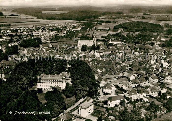 Lich Hessen Fliegeraufnahme