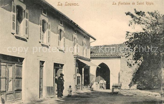 La Louvesc Fontaine de Saint Regis