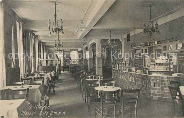 Goettingen Niedersachsen Kaiser-Cafe
