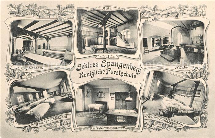 Spangenberg Hessen Schloss Spangenberg Koenigliche Forstschule