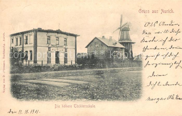 Aurich Ostfriesland Hoehere Toechterschule