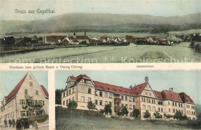 Engelthal Gasthaus zum gruenen Baum Sanatorium