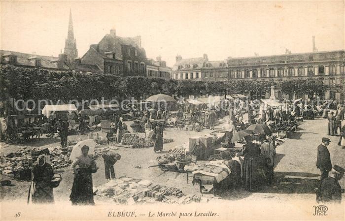 Elbeuf 76 Marche Place Lecailler