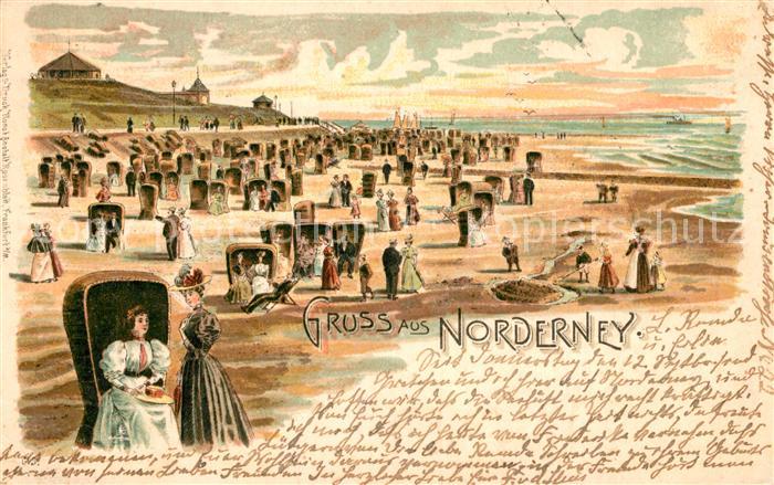 Norderney Nordseebad Strand