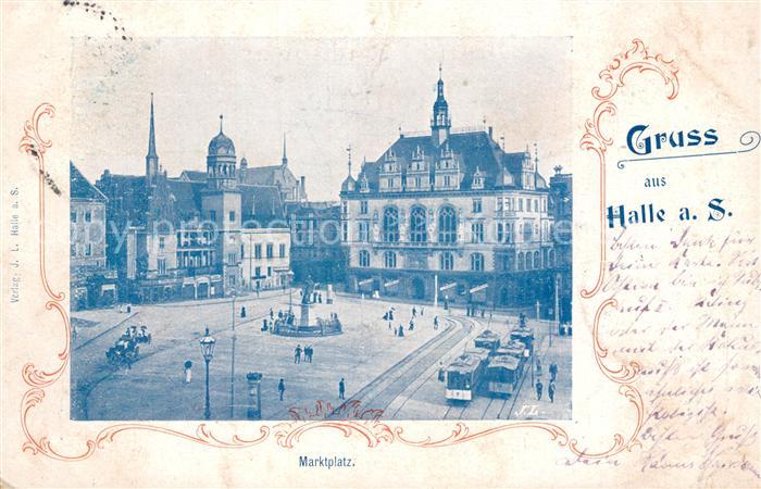 Halle Saale Marktplatz