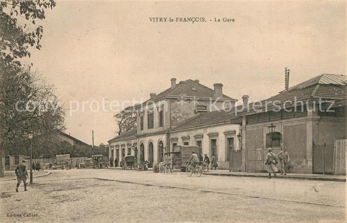 Vitry-le-Francois Gare Bahnhof