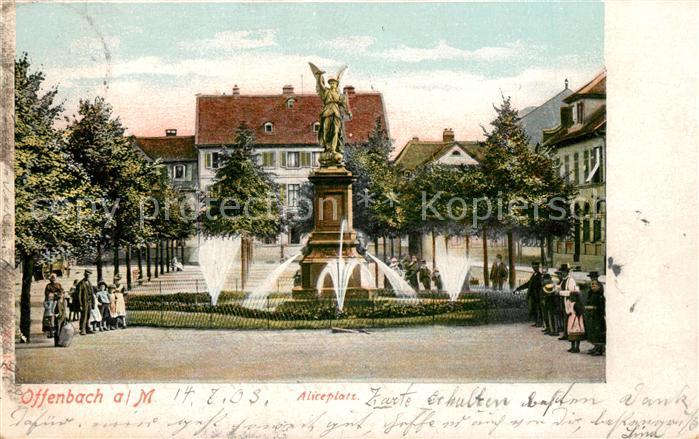 Offenbach Main Aliceplatz