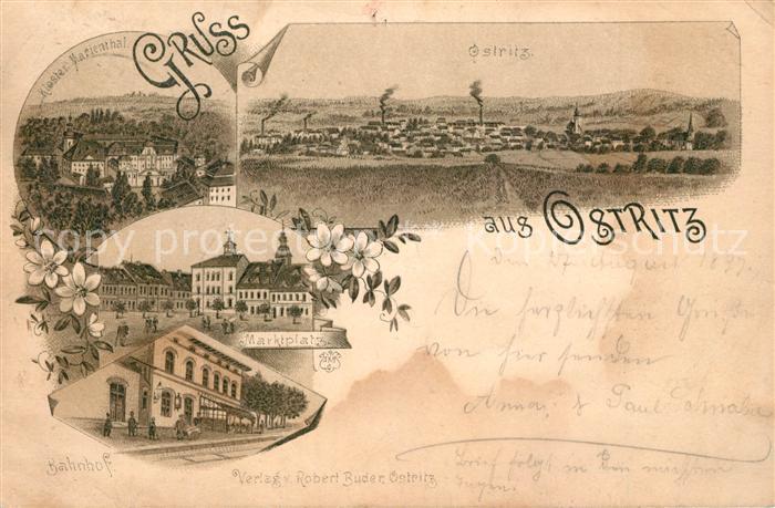 Ostritz Bahnhof Marktplatz Kloster Marienthal