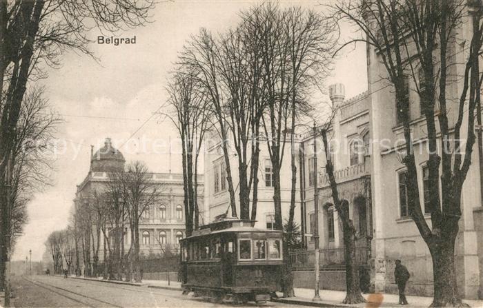 Belgrad Serbien Strassenbahn