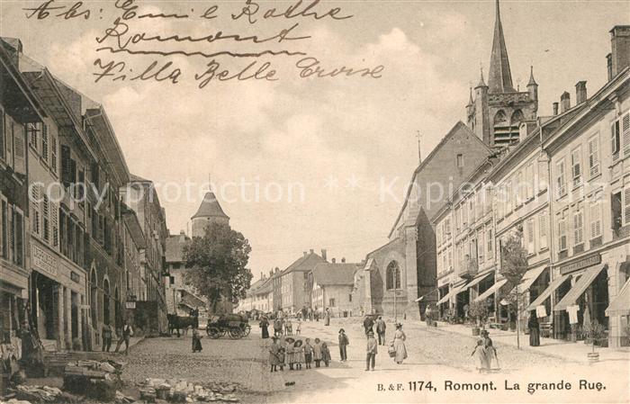 Romont  FR Grande Rue