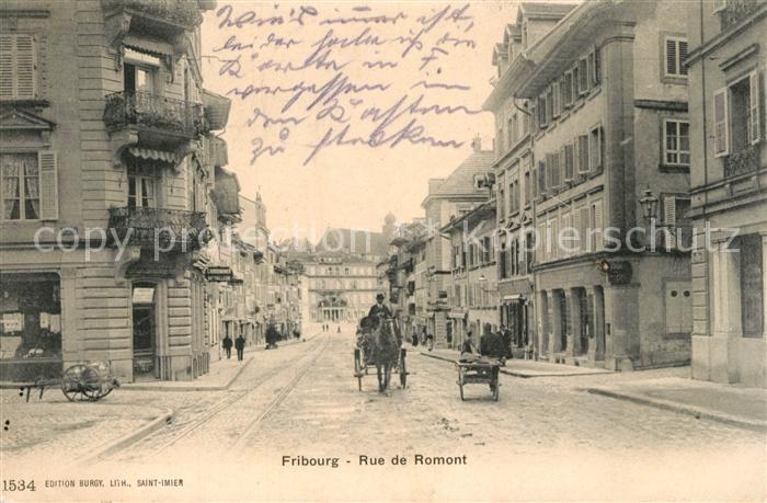 Fribourg FR Rue de Romont